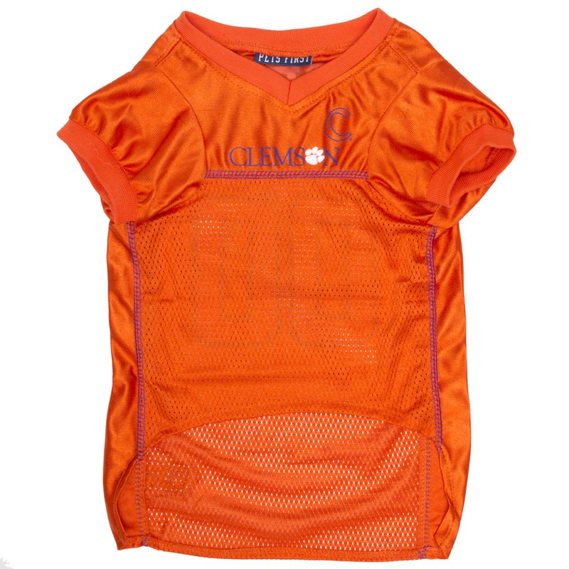 Pets First NCAA College Clemson Tigers Mesh Jersey for DOGS & CATS, X-Large. Licensed Dog Jersey with your Favorite Football/Basketball College Team - Image 3